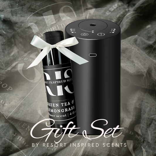 Compact Diffuser and Scent Gift Set Bundle